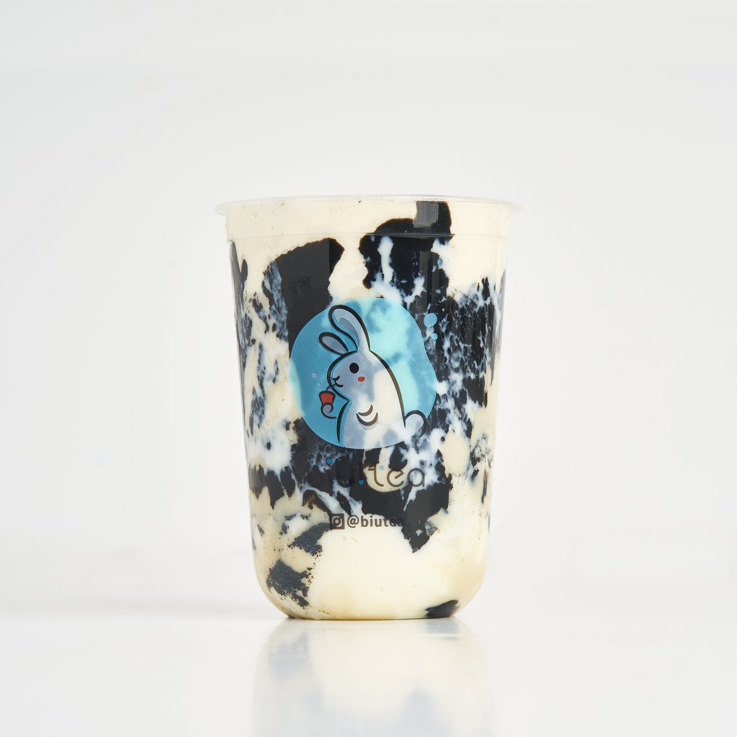 Black Sesame Mochi Milk Tea