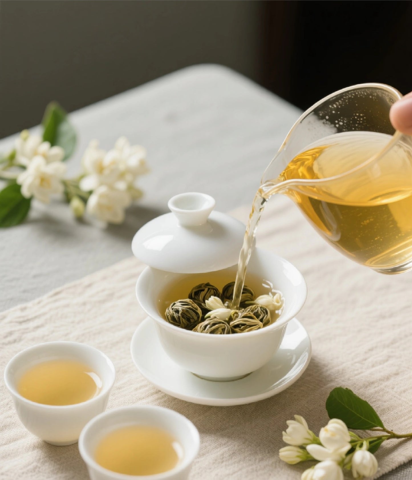 Hydrangea Jasmine Pearl Tea 6g