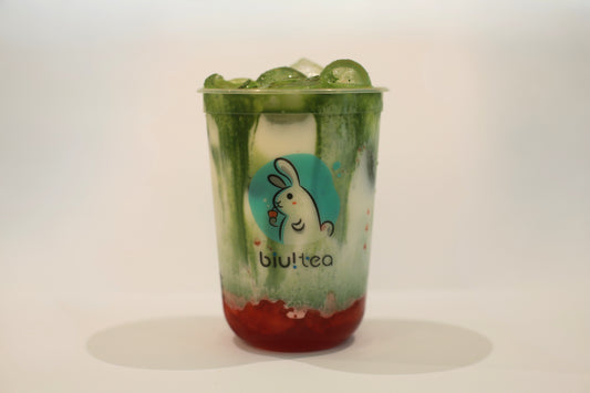 Strawberry Matcha Latte